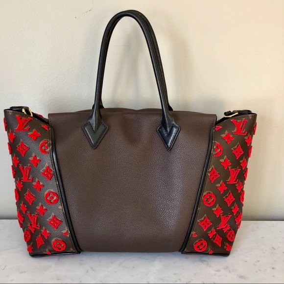 Louis Vuitton Monogram Velours W GM Tote - Picture 2 of 8